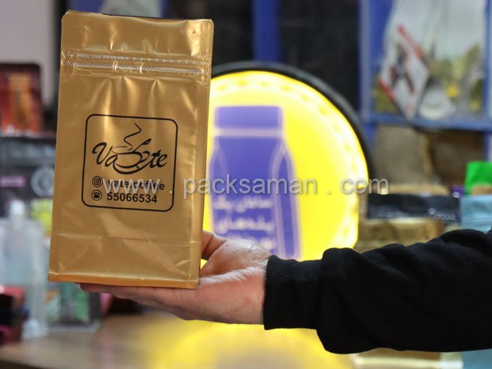 پاکت متالایز طلایی